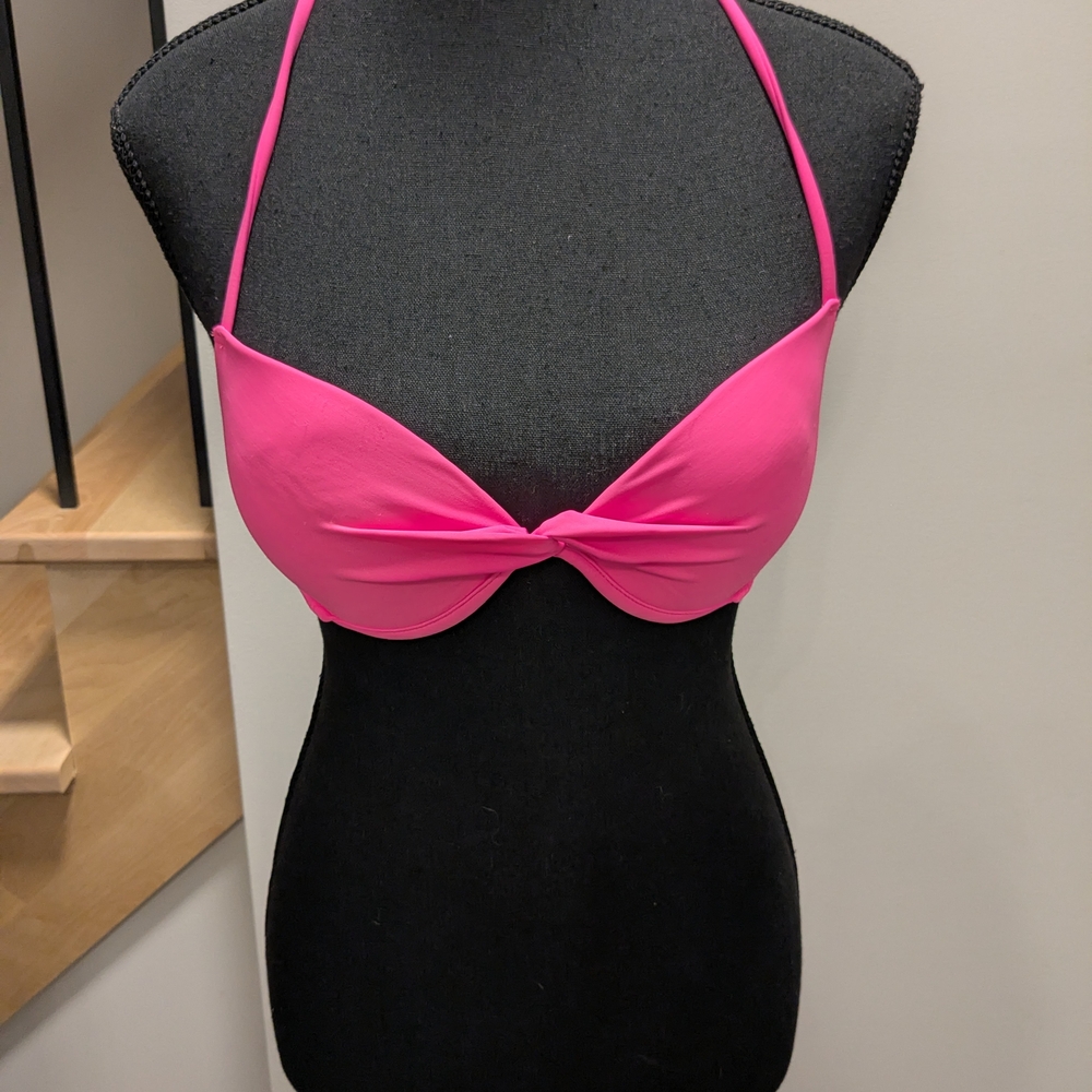 Victoria's Secret Vibrant Pink Bikini Top